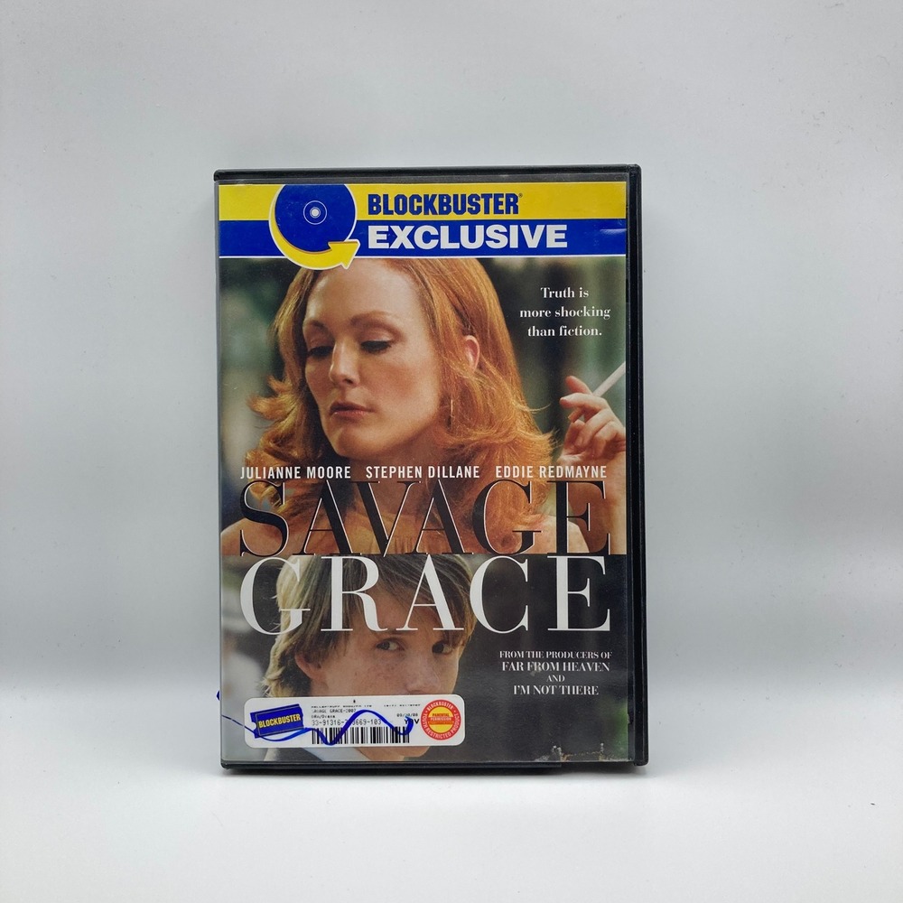 Savage Grace DVD 2007 Drama Film Julianne Moore, Eddie Redmayne‎ Stephen Dillane